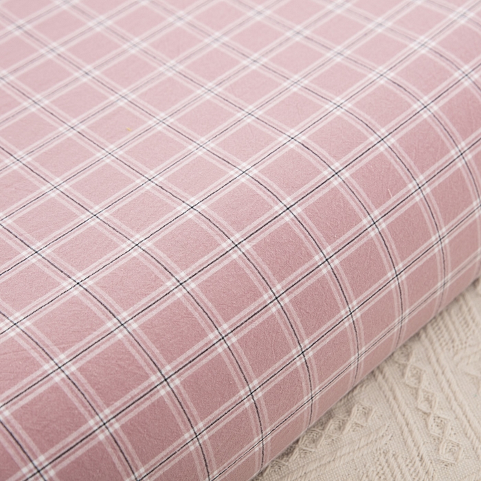 91家纺网 家纺一手货源 找家纺 大黄蜂家居家纺 2025新款纯棉水洗棉乳胶枕套 布丁粉