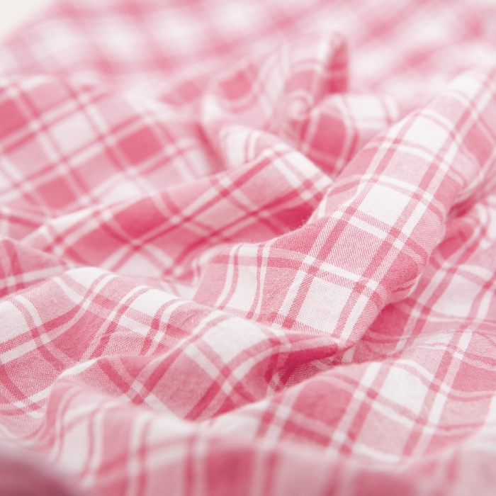 91家纺网 家纺一手货源 找家纺 大黄蜂家居家纺 2025新款纯棉水洗棉乳胶枕套 清新粉