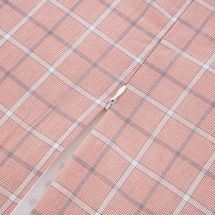 91家纺网 家纺一手货源 找家纺 大黄蜂家居家纺 2025新款全棉水洗棉乳胶枕头枕芯枕套 千禧格粉