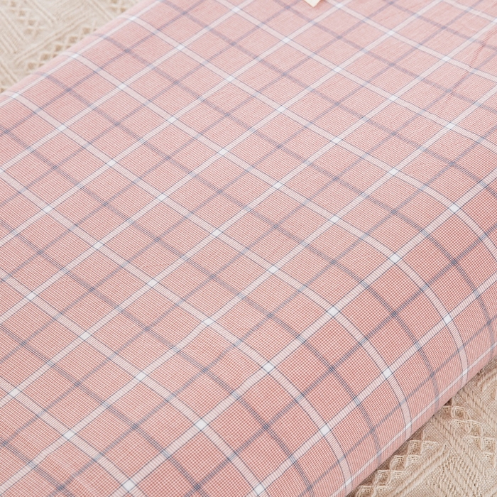 91家纺网 家纺一手货源 找家纺 大黄蜂家居家纺 2025新款全棉水洗棉乳胶枕头枕芯枕套 千禧格粉