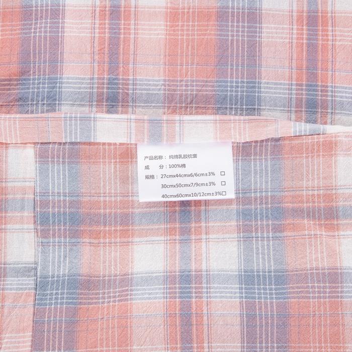 91家纺网 家纺一手货源 找家纺 大黄蜂家居家纺 2025新款全棉水洗棉乳胶枕头枕芯枕套 舞动青春粉