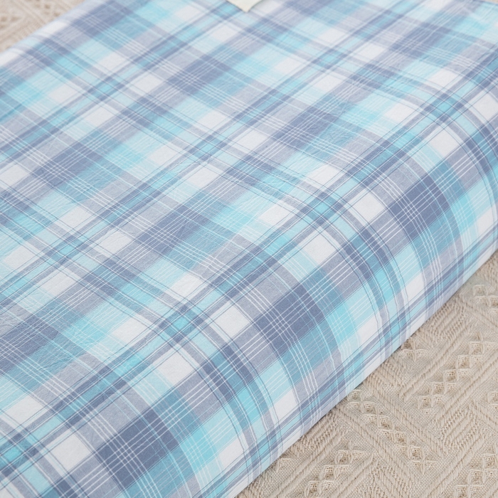 91家纺网 家纺一手货源 找家纺 大黄蜂家居家纺 2025新款全棉水洗棉乳胶枕头枕芯枕套 舞动青春蓝