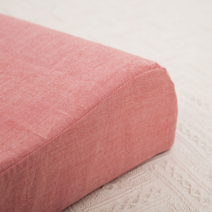 91家纺网 家纺一手货源 找家纺 大黄蜂家居家纺 2025新款全棉水洗棉乳胶枕套 巴西橘