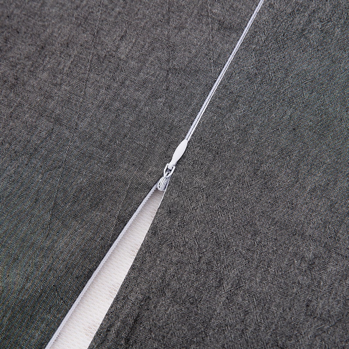 91家纺网 家纺一手货源 找家纺 大黄蜂家居家纺 2025新款全棉水洗棉乳胶枕套 低调灰