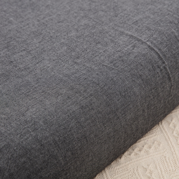 91家纺网 家纺一手货源 找家纺 大黄蜂家居家纺 2025新款全棉水洗棉乳胶枕套 低调灰