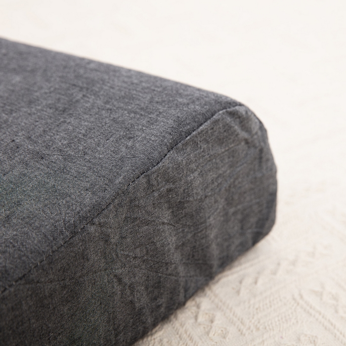 91家纺网 家纺一手货源 找家纺 大黄蜂家居家纺 2025新款全棉水洗棉乳胶枕套 低调灰