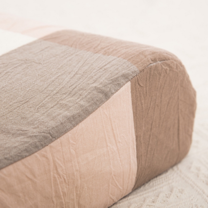 91家纺网 家纺一手货源 找家纺 大黄蜂家居家纺 2025新款全棉水洗棉乳胶枕套 格调粉