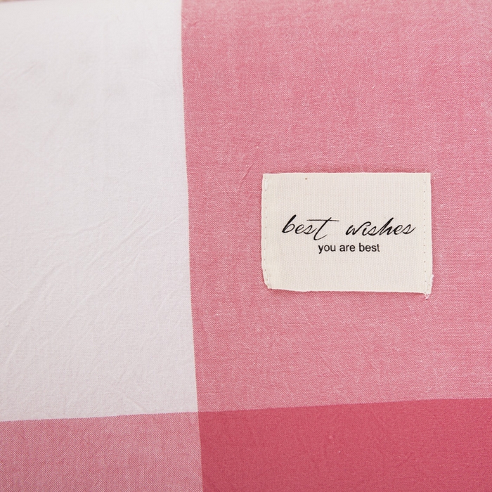 91家纺网 家纺一手货源 找家纺 大黄蜂家居家纺 2025新款全棉水洗棉乳胶枕套 浅咖红