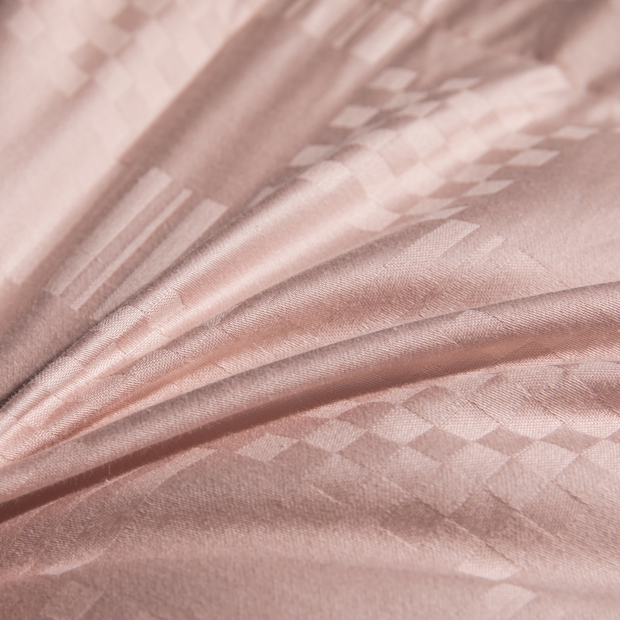 91家纺网 家纺一手货源 找家纺 御眠纺羽绒被壳 2025新款双层全棉提花羽绒被壳华夫格 华夫格豆沙