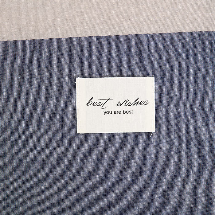 91家纺网 家纺一手货源 找家纺 大黄蜂家居家纺 2025新款全棉水洗棉乳胶枕套 浅咖蓝