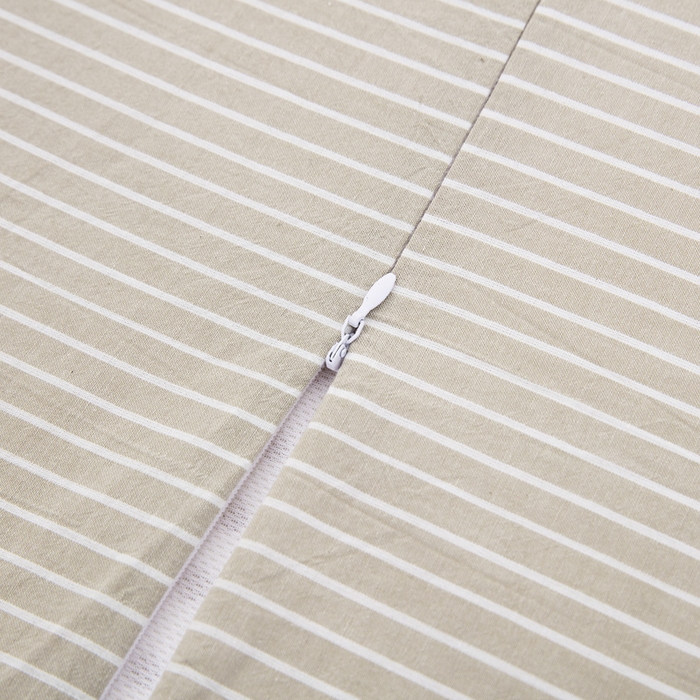 91家纺网 家纺一手货源 找家纺 大黄蜂家居家纺 2025新款全棉水洗棉乳胶枕套 素麻条