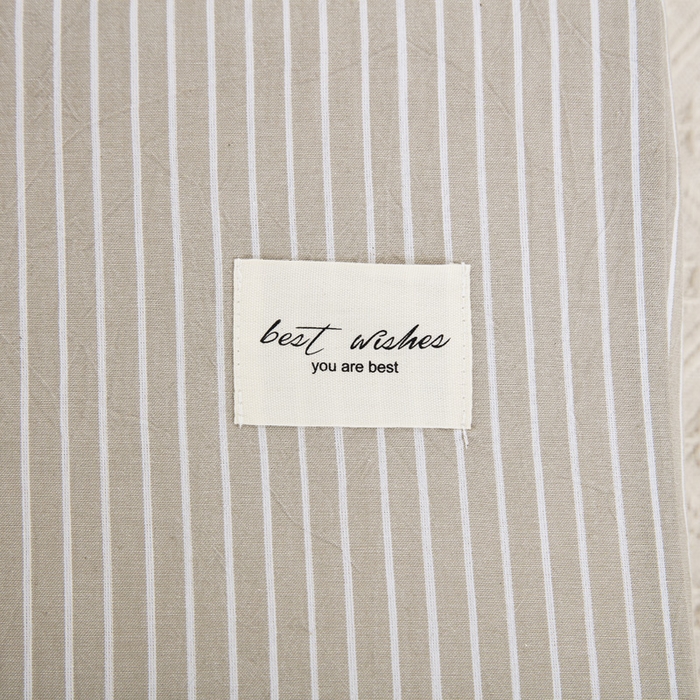 91家纺网 家纺一手货源 找家纺 大黄蜂家居家纺 2025新款全棉水洗棉乳胶枕套 素麻条