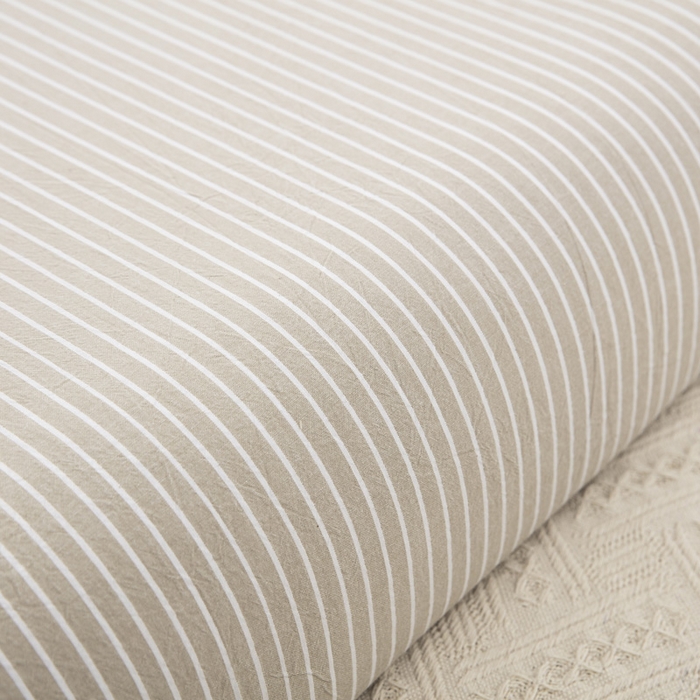 91家纺网 家纺一手货源 找家纺 大黄蜂家居家纺 2025新款全棉水洗棉乳胶枕套 素麻条