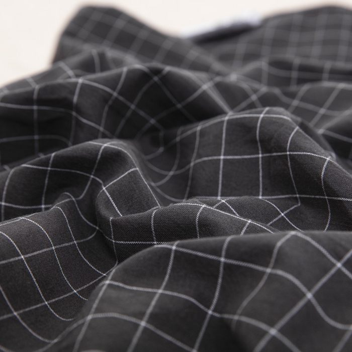 91家纺网 家纺一手货源 找家纺 大黄蜂家居家纺 2025新款全棉水洗棉乳胶枕套 小灰格