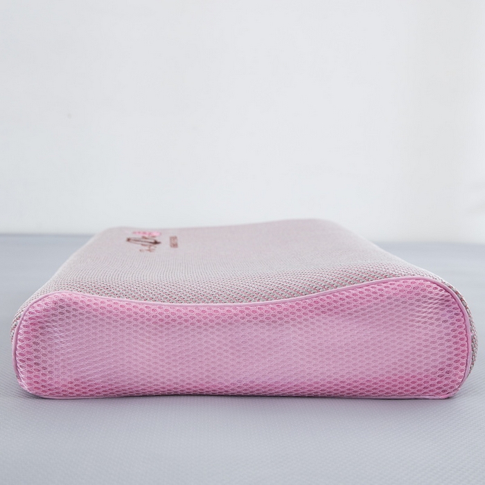 91家纺网 家纺一手货源 找家纺 大黄蜂家居家纺 2025新款艾草冰滕乳胶枕套含芯 爱情海粉