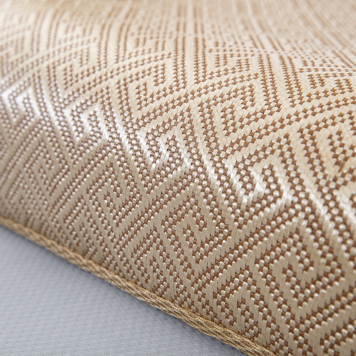 91家纺网 家纺一手货源 找家纺 大黄蜂家居家纺 2025新款艾草冰滕乳胶枕套含芯 如意格英文熊