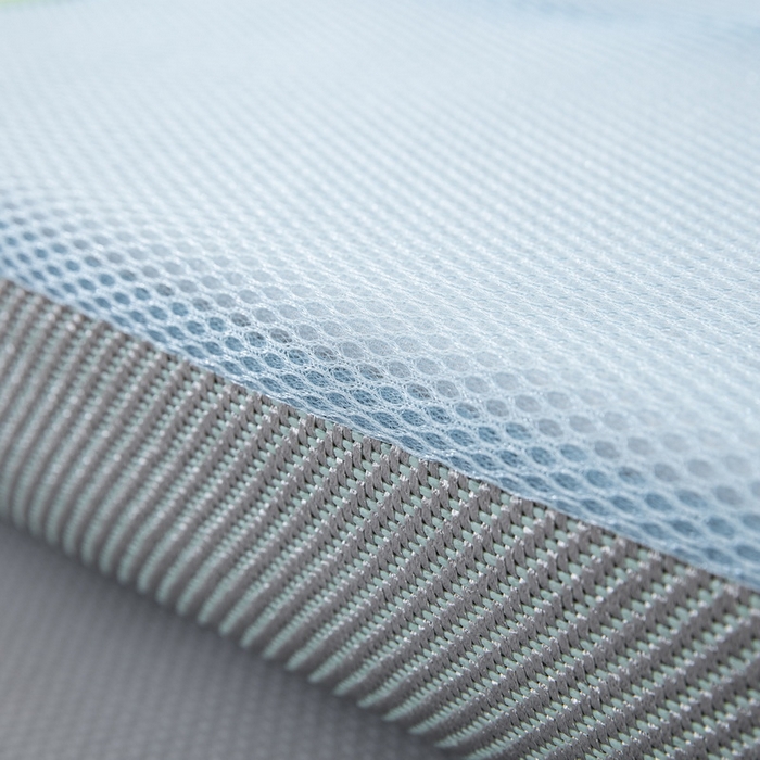 91家纺网 家纺一手货源 找家纺 大黄蜂家居家纺 2025新款艾草冰滕乳胶枕套含芯 小熊猫绿