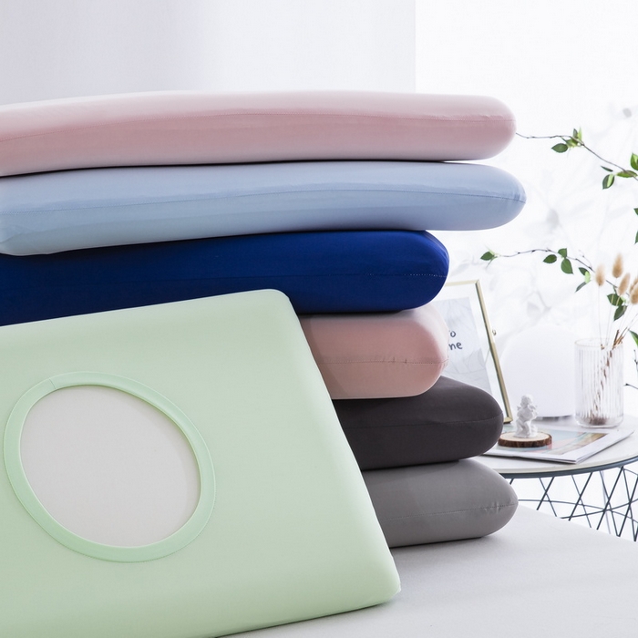 91家纺网 家纺一手货源 找家纺 大黄蜂家居家纺 2025新款小冰皮凉感魔术枕套 组合