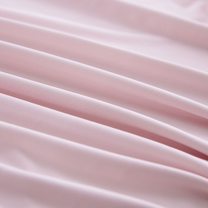 91家纺网 家纺一手货源 找家纺 大黄蜂家居家纺 2025新款小冰皮凉感魔术枕套 淡雅粉