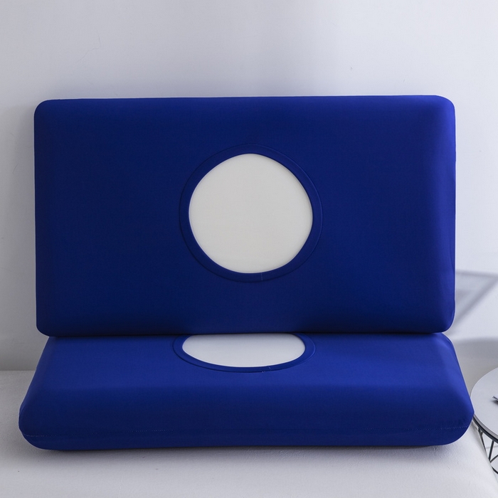 大黄蜂家居家纺 2025新款小冰皮凉感魔术枕套 宝石蓝