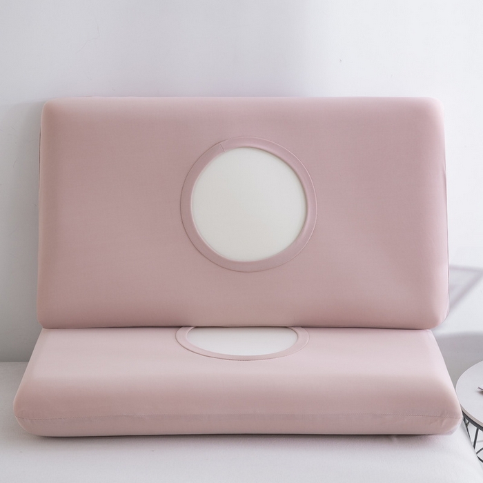 大黄蜂家居家纺 2025新款小冰皮凉感魔术枕套 豆沙