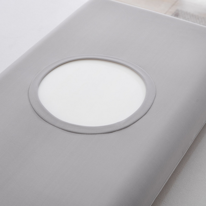 91家纺网 家纺一手货源 找家纺 大黄蜂家居家纺 2025新款小冰皮凉感魔术枕套 银灰