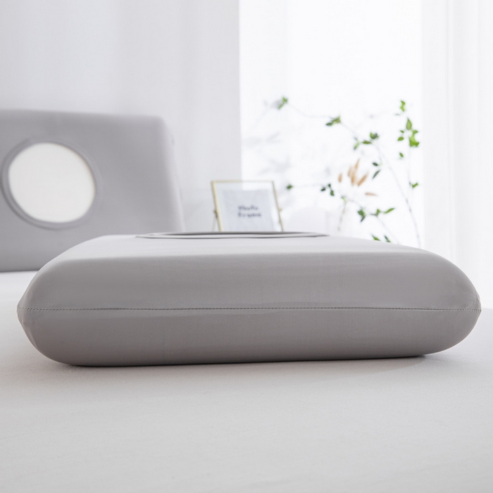 91家纺网 家纺一手货源 找家纺 大黄蜂家居家纺 2025新款小冰皮凉感魔术枕套 银灰