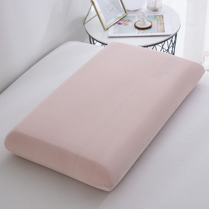 91家纺网 家纺一手货源 找家纺 大黄蜂家居家纺 2025新款小冰皮凉感魔术枕套 豆沙