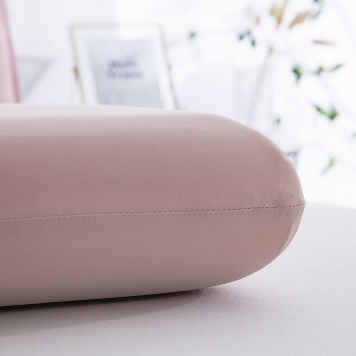 91家纺网 家纺一手货源 找家纺 大黄蜂家居家纺 2025新款小冰皮凉感魔术枕套 豆沙