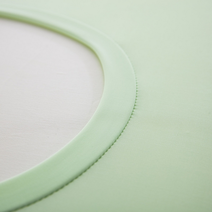 91家纺网 家纺一手货源 找家纺 大黄蜂家居家纺 2025新款小冰皮凉感魔术枕套 薄荷绿