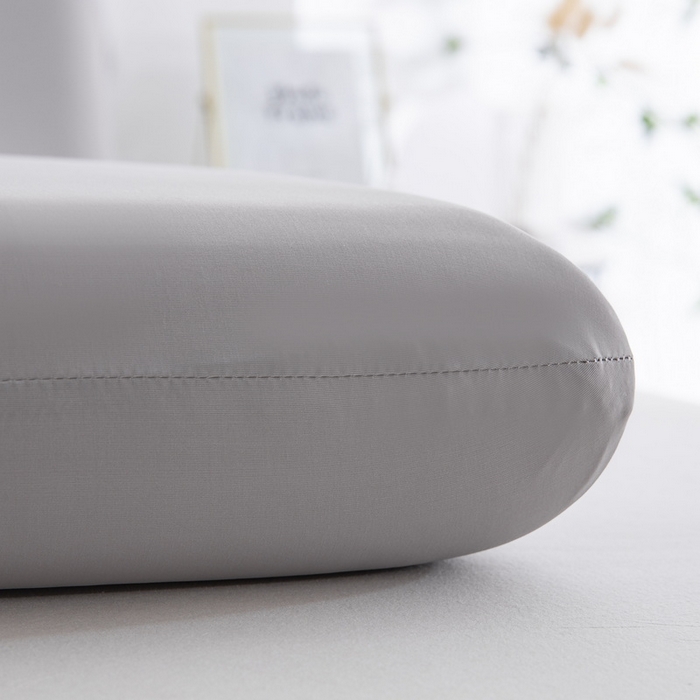 91家纺网 家纺一手货源 找家纺 大黄蜂家居家纺 2025新款小冰皮凉感魔术枕套 银灰