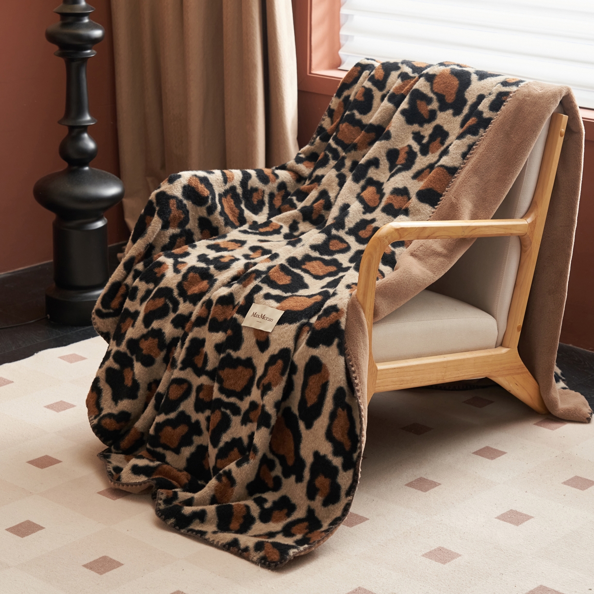 91家纺网 家纺一手货源 找家纺 （总）晨曦家纺 2025新款仿生羊毛绒毛毯沙发盖毯办公室午睡毯四季毯