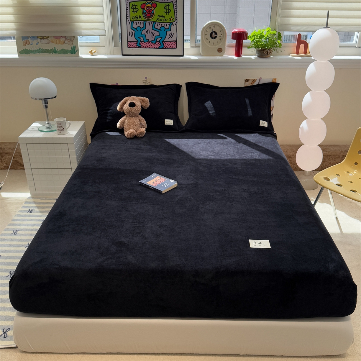 91家纺网 家纺一手货源 找家纺 （总）857家居 2025新款高克重牛奶绒床单床笠系列