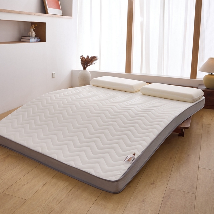 91家纺网 家纺一手货源 找家纺 （总）优承佳生活馆（床垫） 2025新款磨毛大豆抗压棉立体床垫