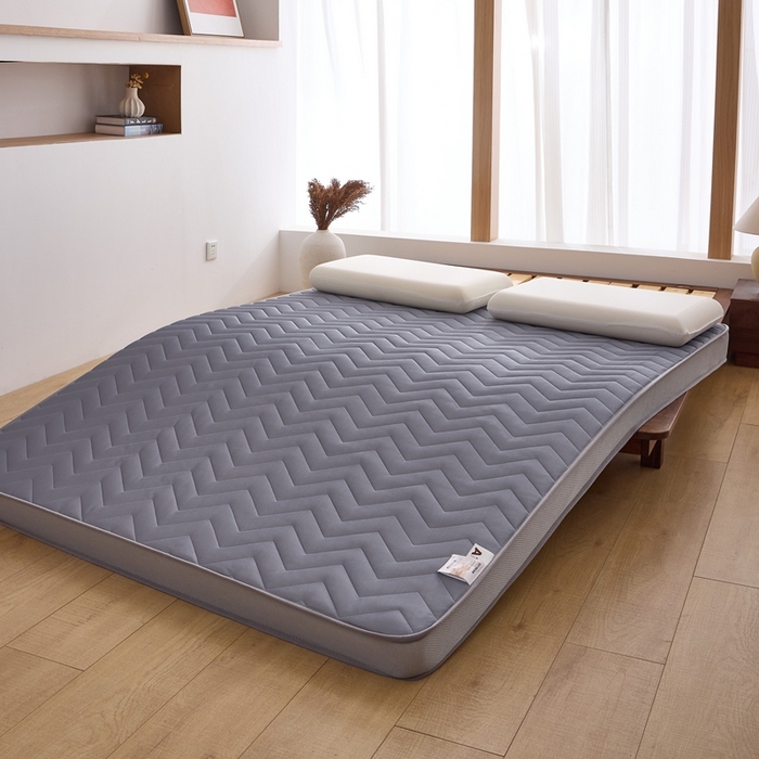 91家纺网 家纺一手货源 找家纺 （总）优承佳生活馆（床垫） 2025新款磨毛大豆抗压棉立体床垫