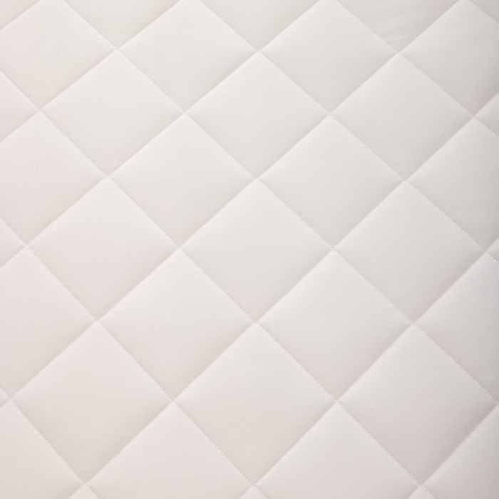 91家纺网 家纺一手货源 找家纺 优承佳生活馆（床垫） 2025新款磨毛大豆抗压棉立体床垫 磨毛大豆床垫-白+蓝（小方格）