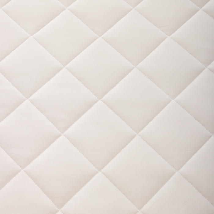 91家纺网 家纺一手货源 找家纺 优承佳生活馆（床垫） 2025新款磨毛大豆抗压棉立体床垫 磨毛大豆床垫-白+灰（小方格)