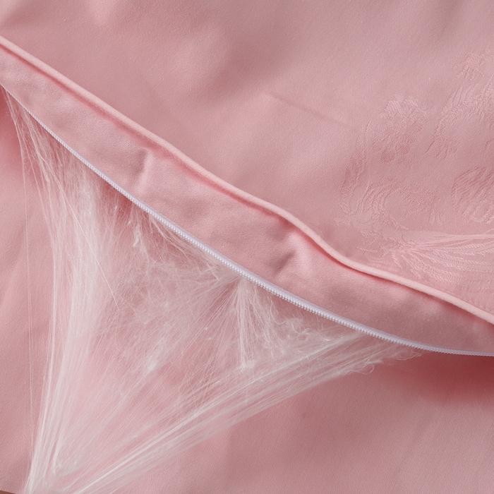 91家纺网 家纺一手货源 找家纺 越宏顺 2025新款龙凤款100%柞蚕丝纯棉手工蚕丝被保真 丁香玉