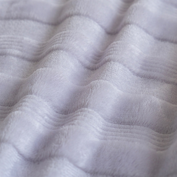 91家纺网 家纺一手货源 找家纺 宜派家纺 2025新款A类云朵绒玉兔绒单毛毯 丁香紫