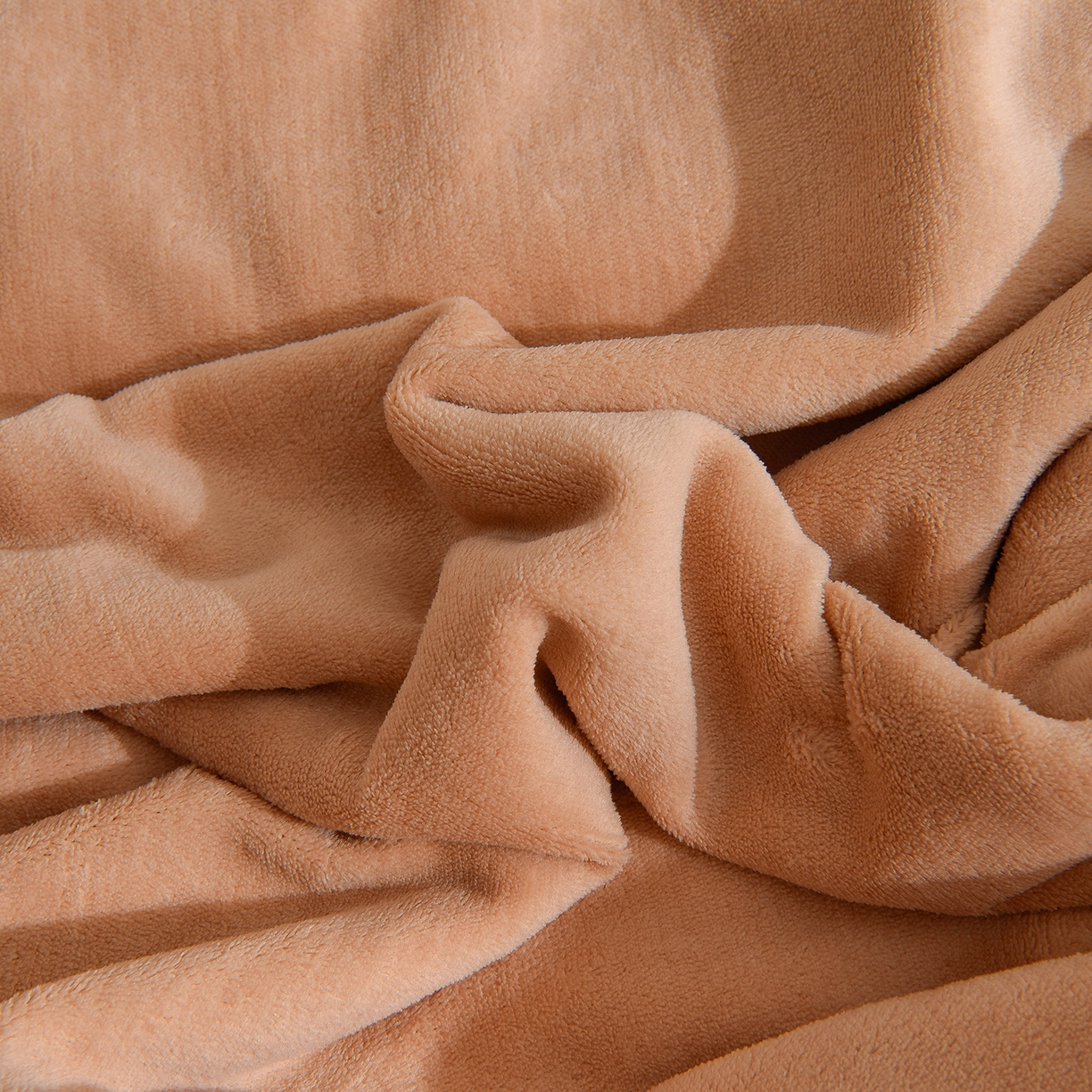 91家纺网 家纺一手货源 找家纺 同田家纺 2025新款A类羊羊绒牛奶绒印花四件套 伊莉莎-咖