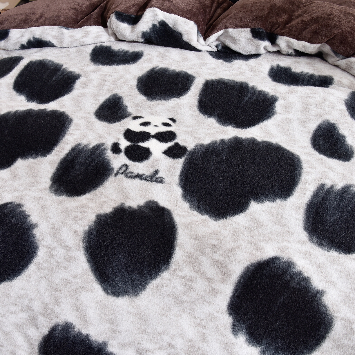 91家纺网 家纺一手货源 找家纺 （总）同田家纺 2025新款A类羊羊绒牛奶绒印花四件套