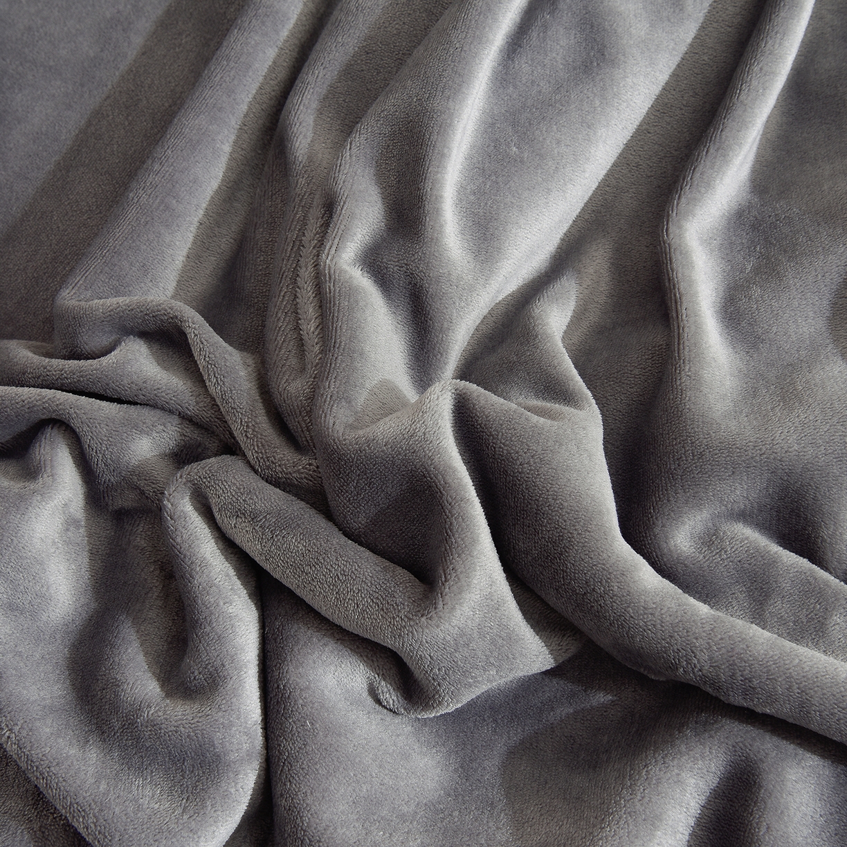 91家纺网 家纺一手货源 找家纺 同田家纺 2025新款A类羊羊绒牛奶绒印花四件套 条纹-灰