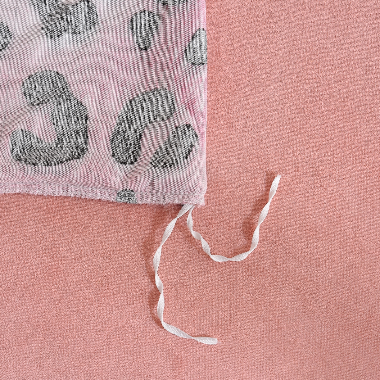 91家纺网 家纺一手货源 找家纺 同田家纺 2025新款A类羊羊绒牛奶绒印花四件套 豹纹-粉