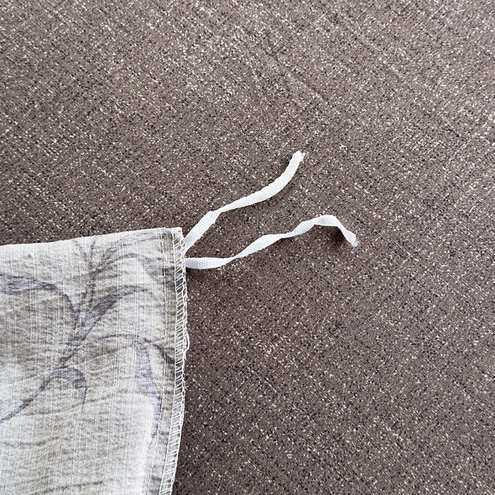 91家纺网 家纺一手货源 找家纺 卢赛尔 2025新品加厚130g高克重复古风原麻印花四件套单被套 南栀羽