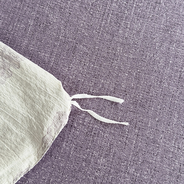 91家纺网 家纺一手货源 找家纺 卢赛尔 2025新品加厚130g高克重复古风原麻印花四件套单被套 云梦泽