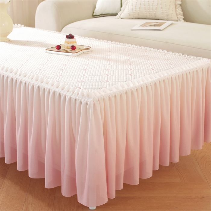 91家纺网 家纺一手货源 找家纺 （总）共鸣沙发垫 2025新款蝴蝶结茶几垫