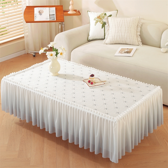 共鳴沙發墊 2025新款蝴蝶結茶幾墊 蝴蝶結-淺灰