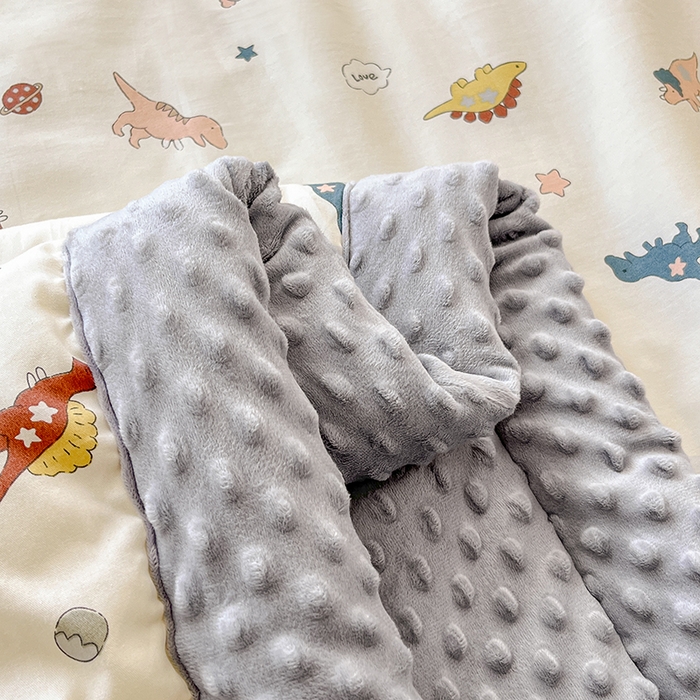 91家纺网 家纺一手货源 找家纺 （总）梦依依 （加微信送买家秀）2025新款40支全棉豆豆被大豆被夏被冬秋被子被芯-风格二