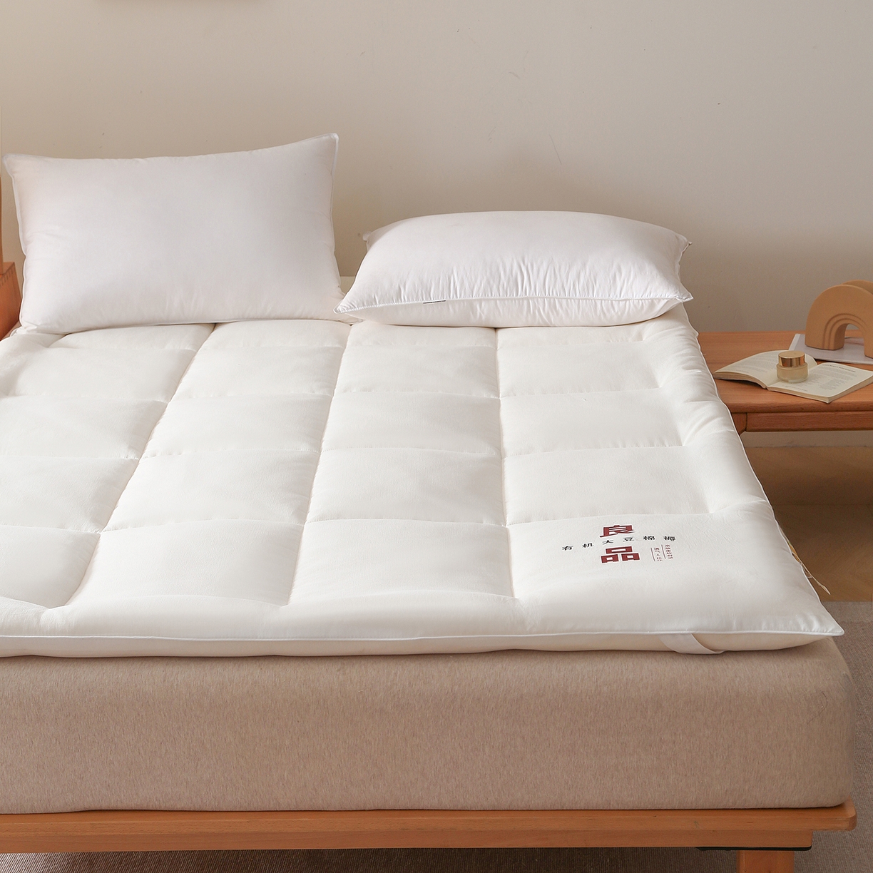 91家纺网 家纺一手货源 找家纺 （总）薇玛仕 2025新款新疆臻梳棉良品大豆床褥子单双人床垫子