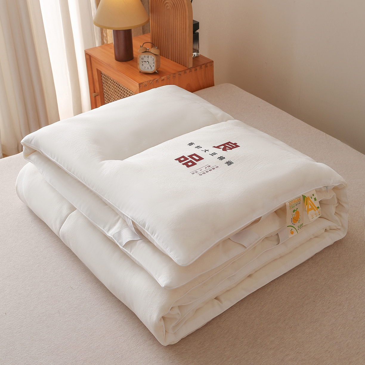 91家纺网 家纺一手货源 找家纺 （总）薇玛仕 2025新款新疆臻梳棉良品大豆床褥子单双人床垫子